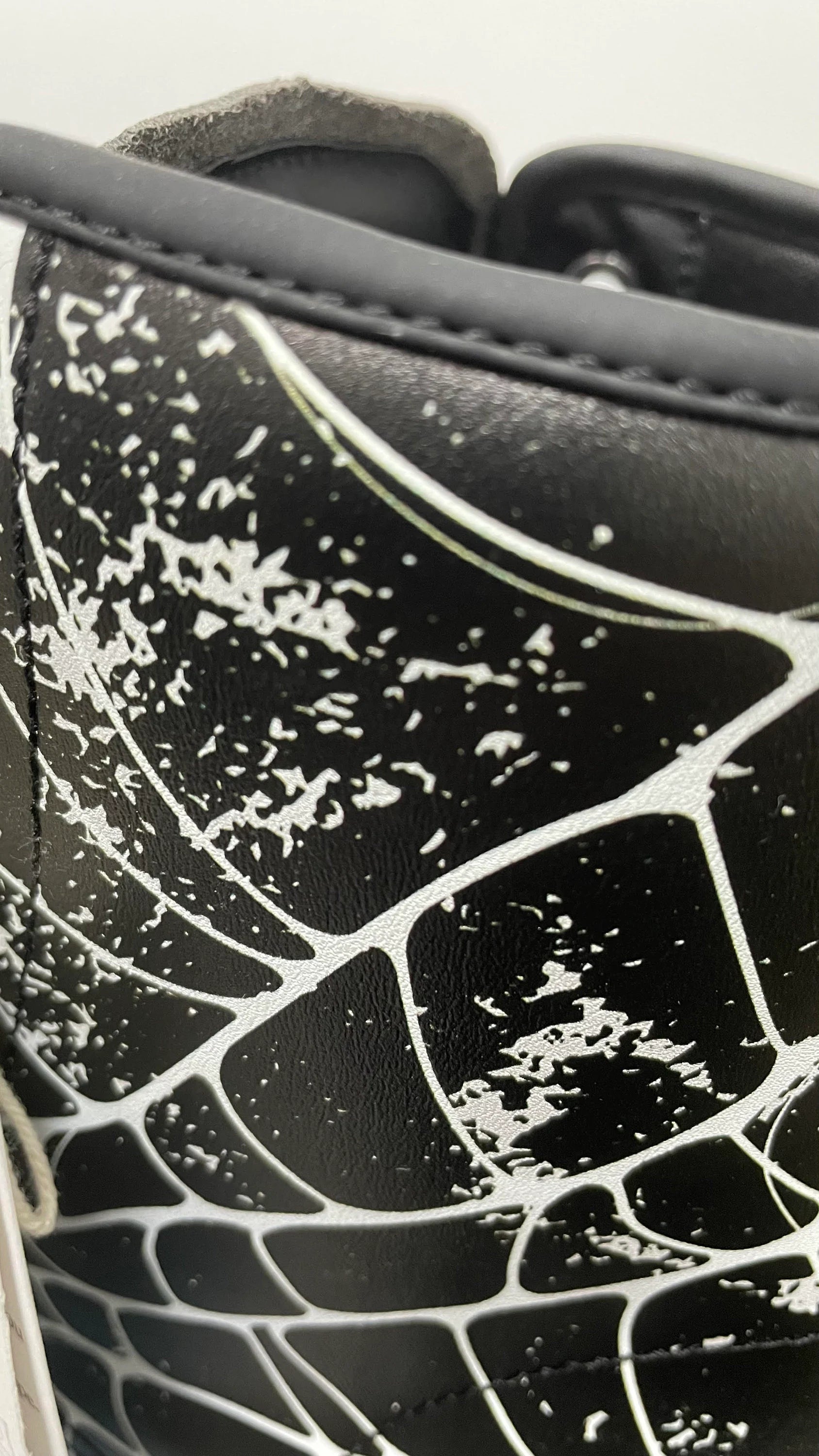 Gorgeous Green Floral Vegan Leather Boots