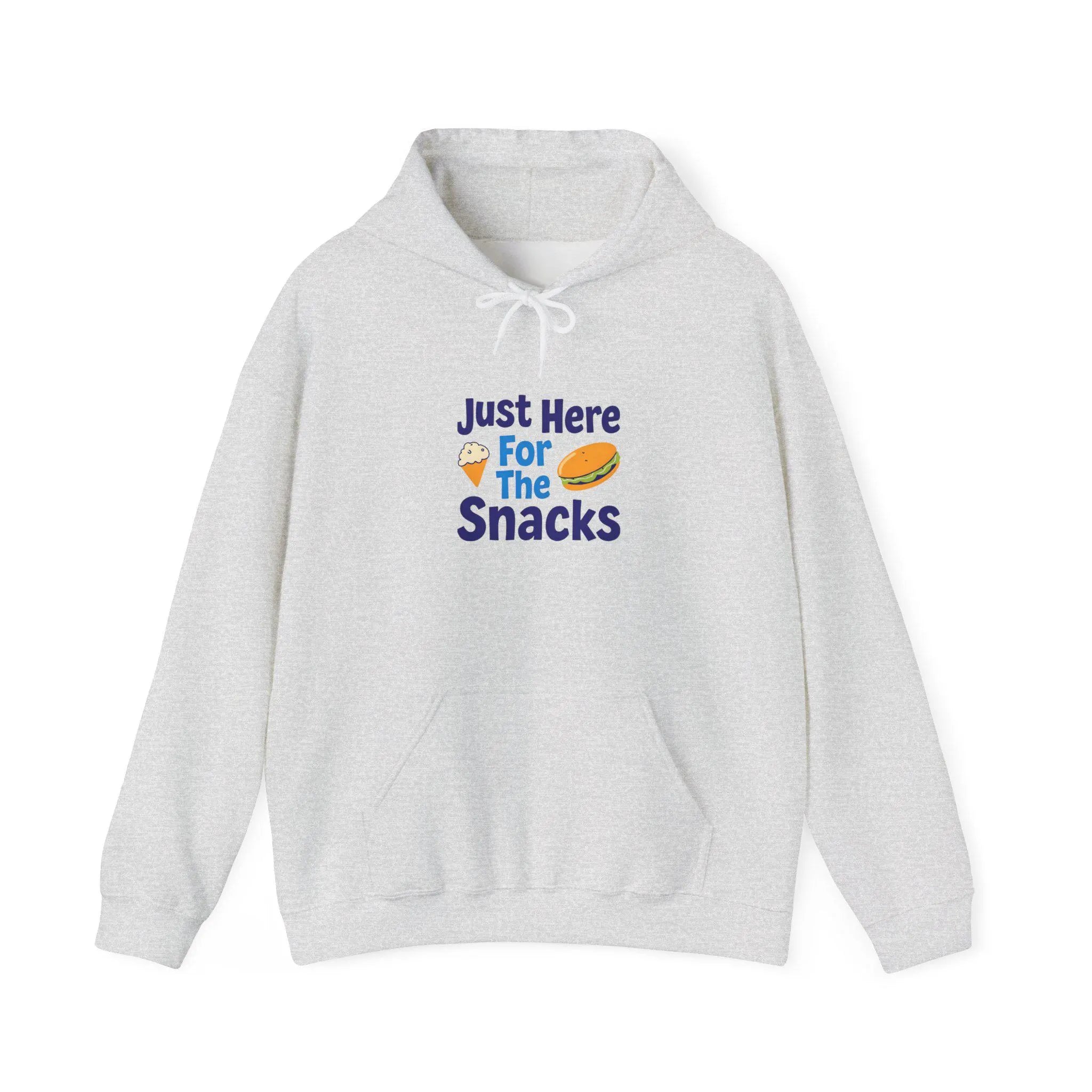 Just Here for the Snacks Hoodie Funny Food Lover