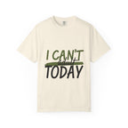 Casual Graphic T-Shirt "I Can't Adult Today"