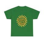 Sunshine on My Mind Graphic Tee Unisex Heavy Cotton Summer Shirt