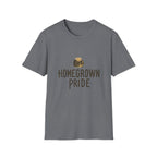 Homegrown Pride T-Shirt Soft Ring-Spun Cotton Tee, Gift for Gardeners