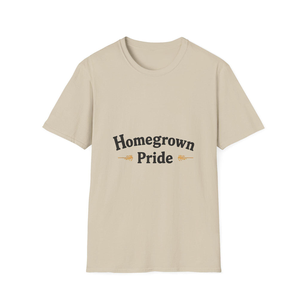 Homegrown Pride T-Shirt Soft Cotton Unisex Tee for Gardeners