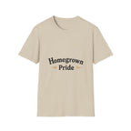Homegrown Pride T-Shirt Soft Cotton Unisex Tee for Gardeners