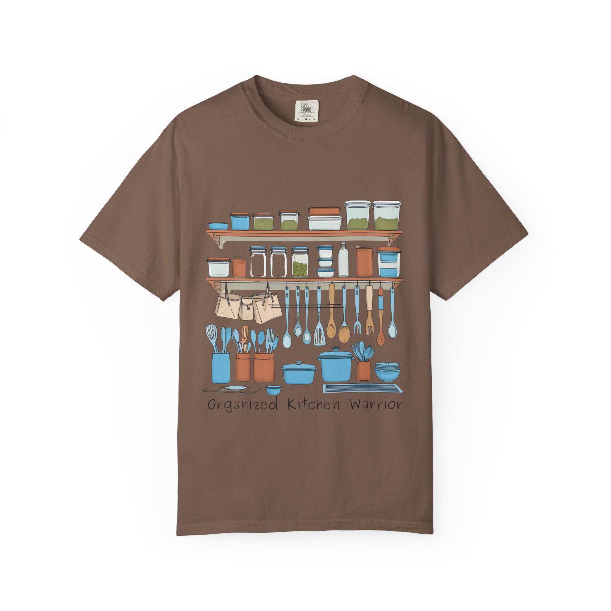 Organized Kitchen Warrior T-Shirt Culinary Cook