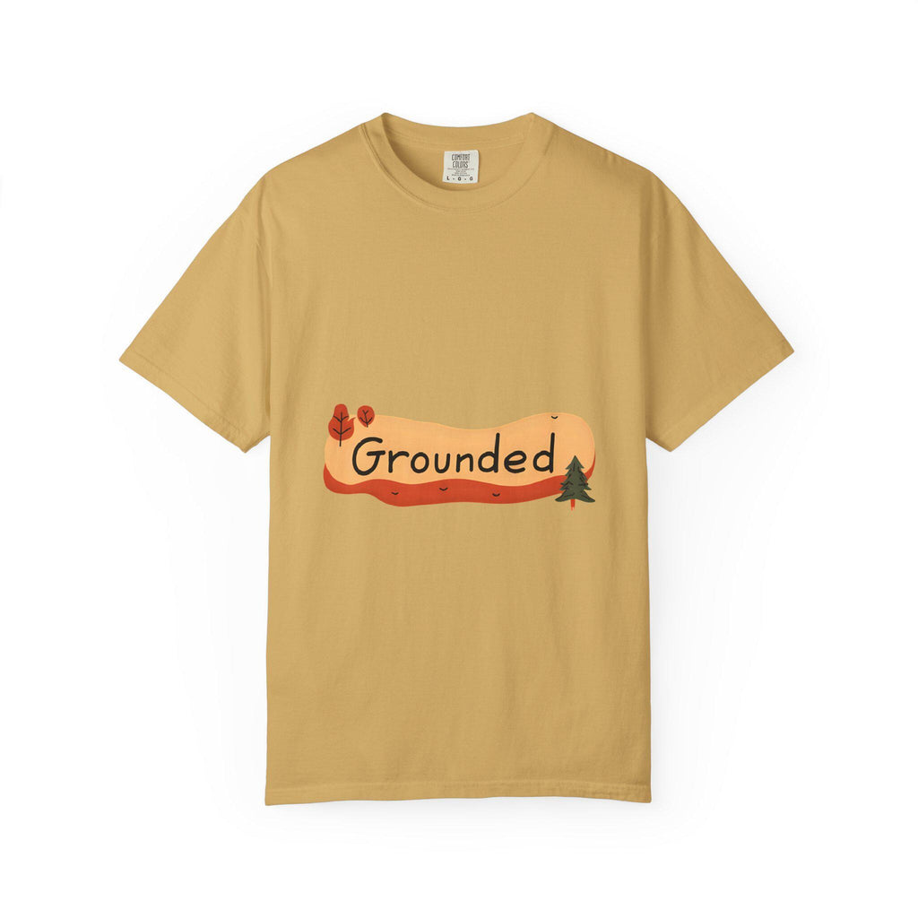 Grounded Nature T-Shirt Garment-Dyed Ring-Spun Cotton Tee