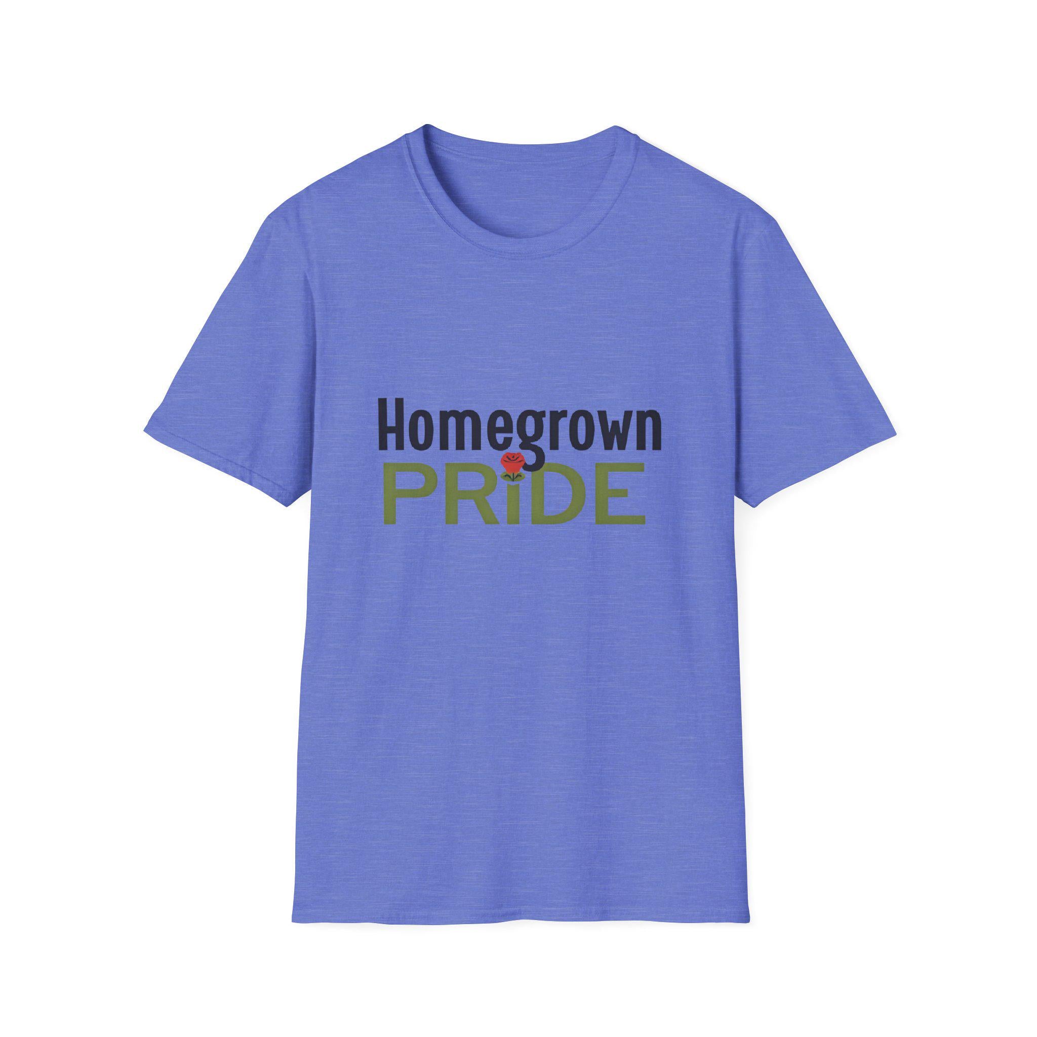 Homegrown Pride Unisex T-Shirt Soft Cotton Comfort Tee