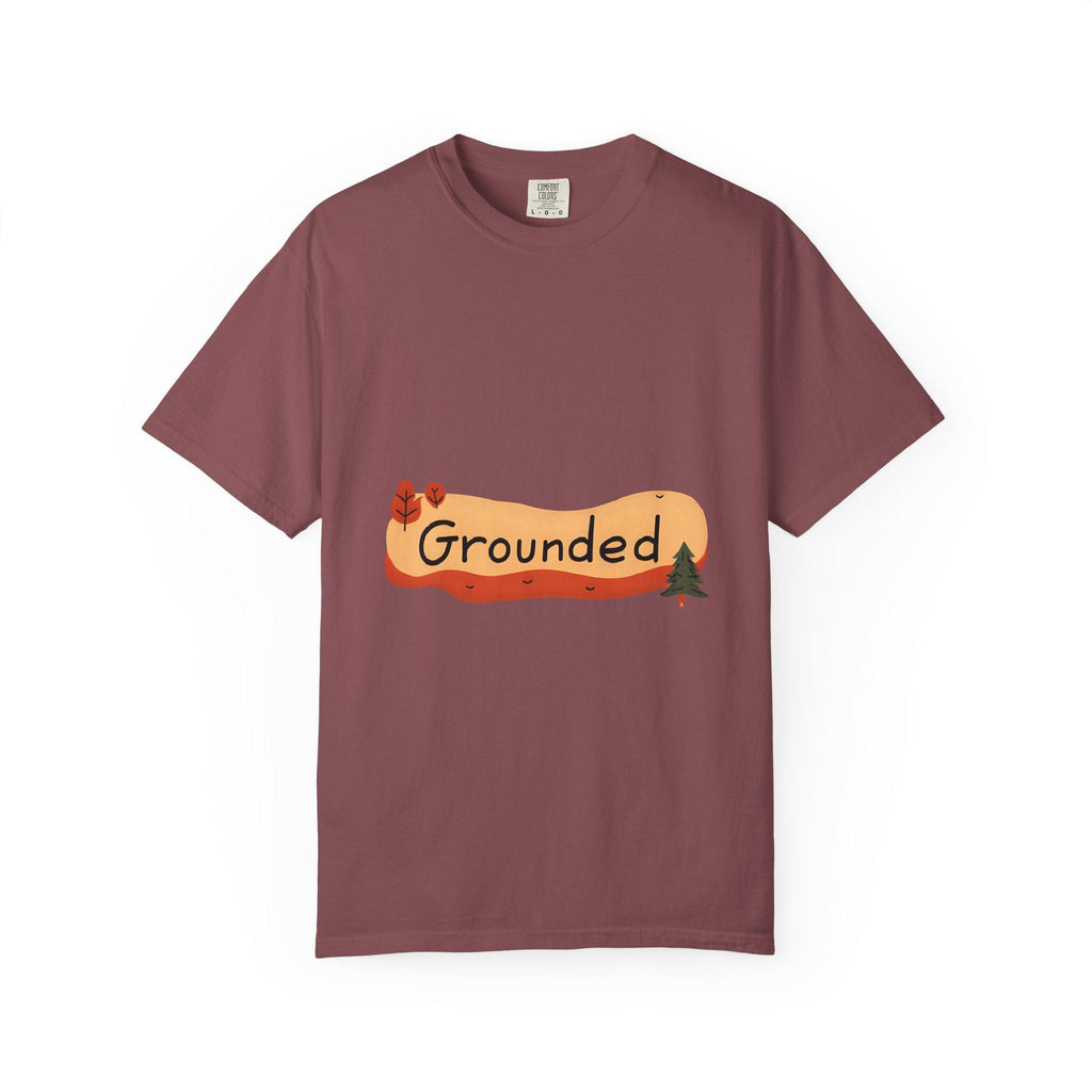 Grounded Nature T-Shirt Garment-Dyed Ring-Spun Cotton Tee