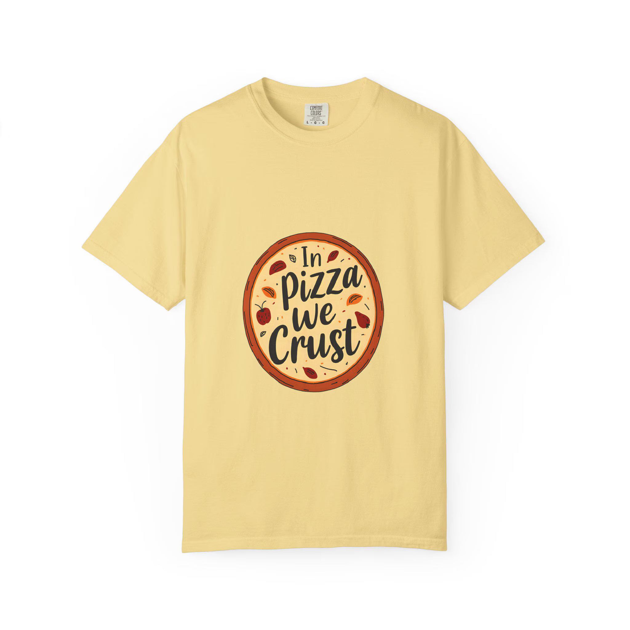 Pizza Lover Unisex T-Shirt Garment-Dyed Comfort Colors Tee