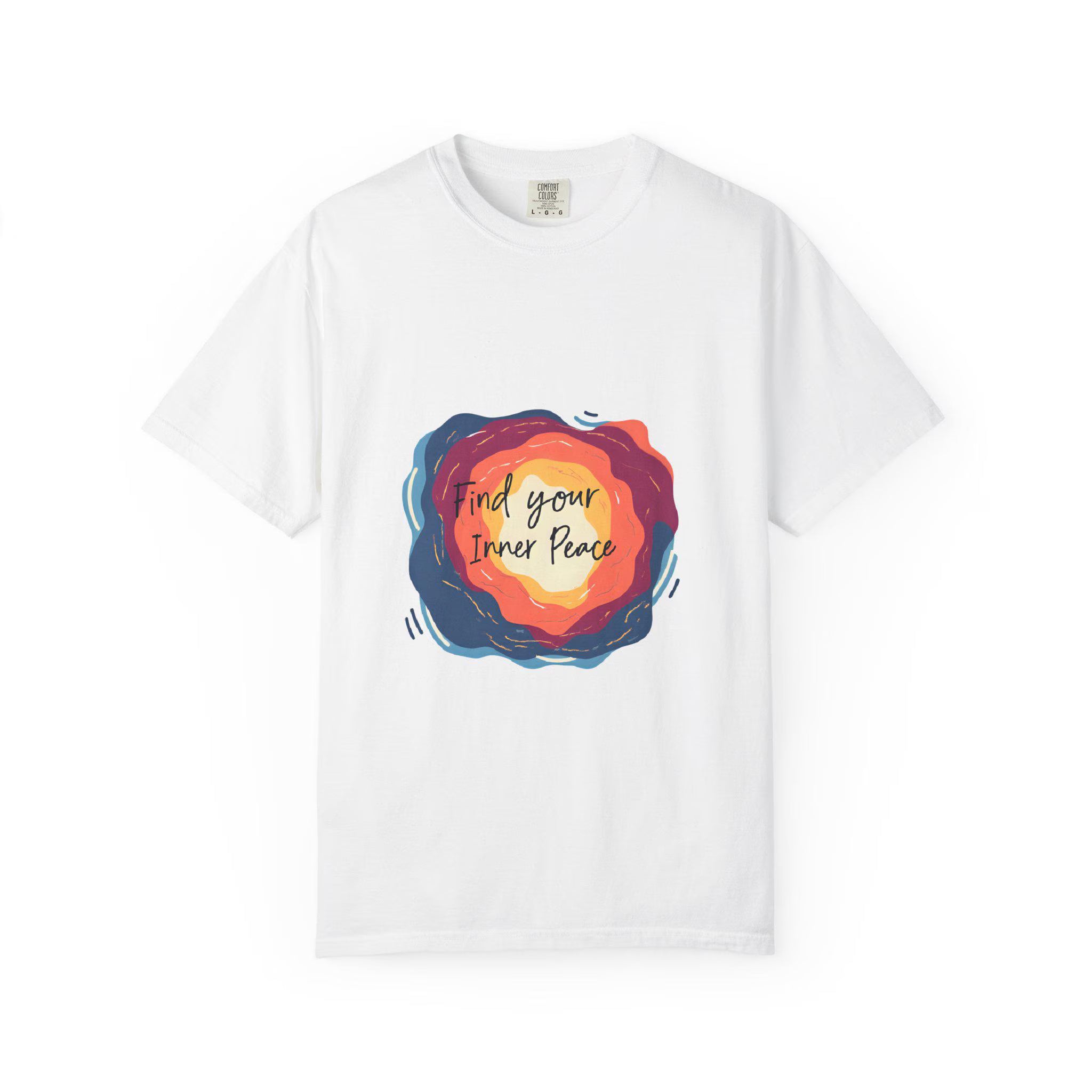 Find Your Inner Peace T-Shirt, Comfort Tee, Unisex Relaxation Shirt, Casual Wear, Inspirational Gift