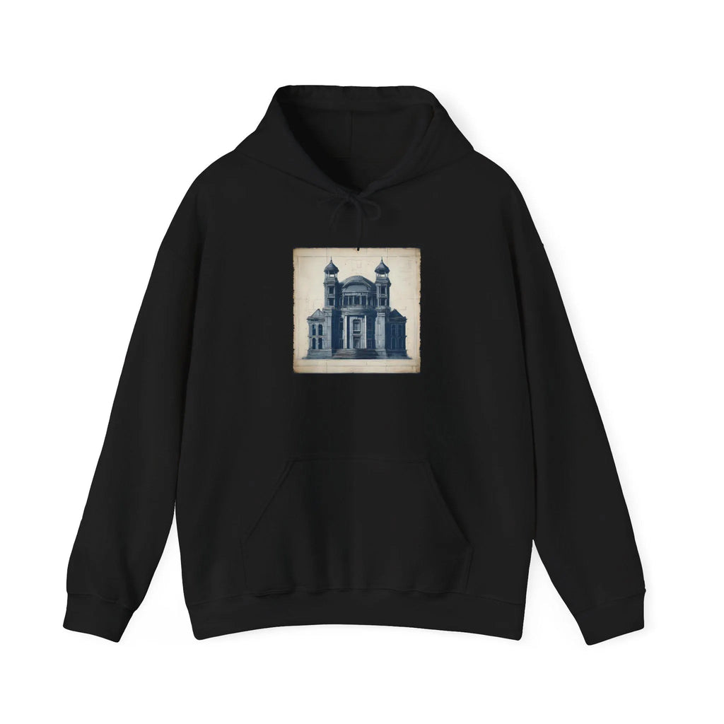 Vintage Architecture Hoodie Unisex Streetwear