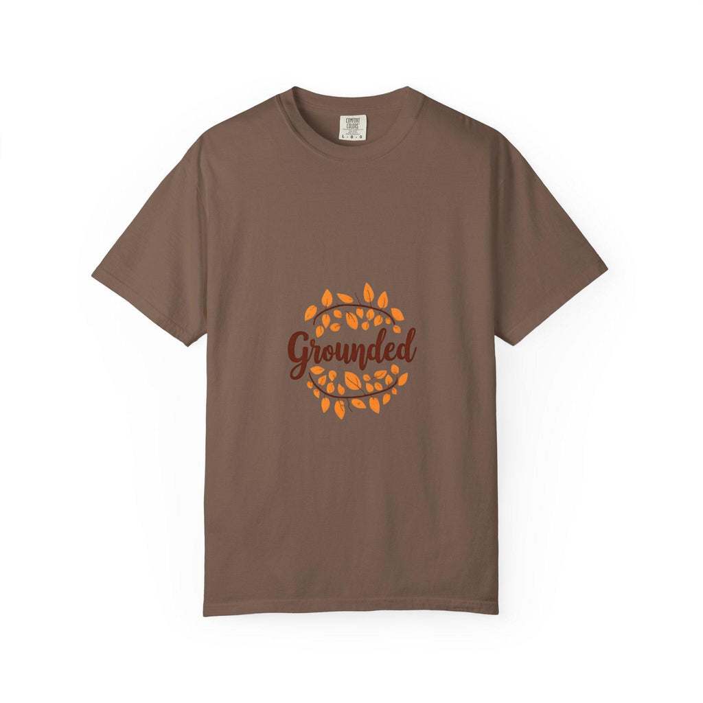 Grounded Garment-Dyed T-Shirt Unisex Cozy Fall Vibe