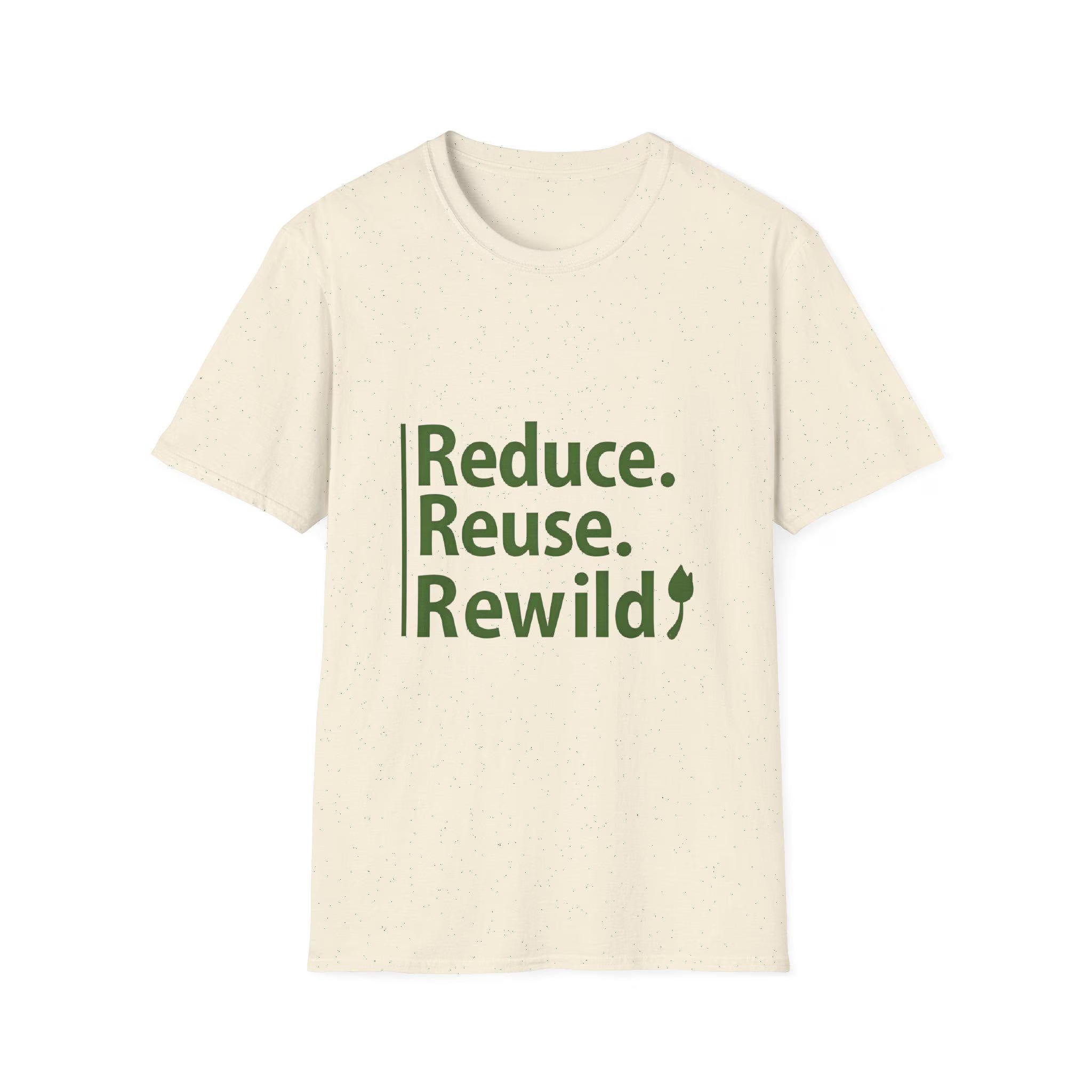 Eco-Friendly Unisex T-Shirt Ring-Spun Cotton, Sustainability Design