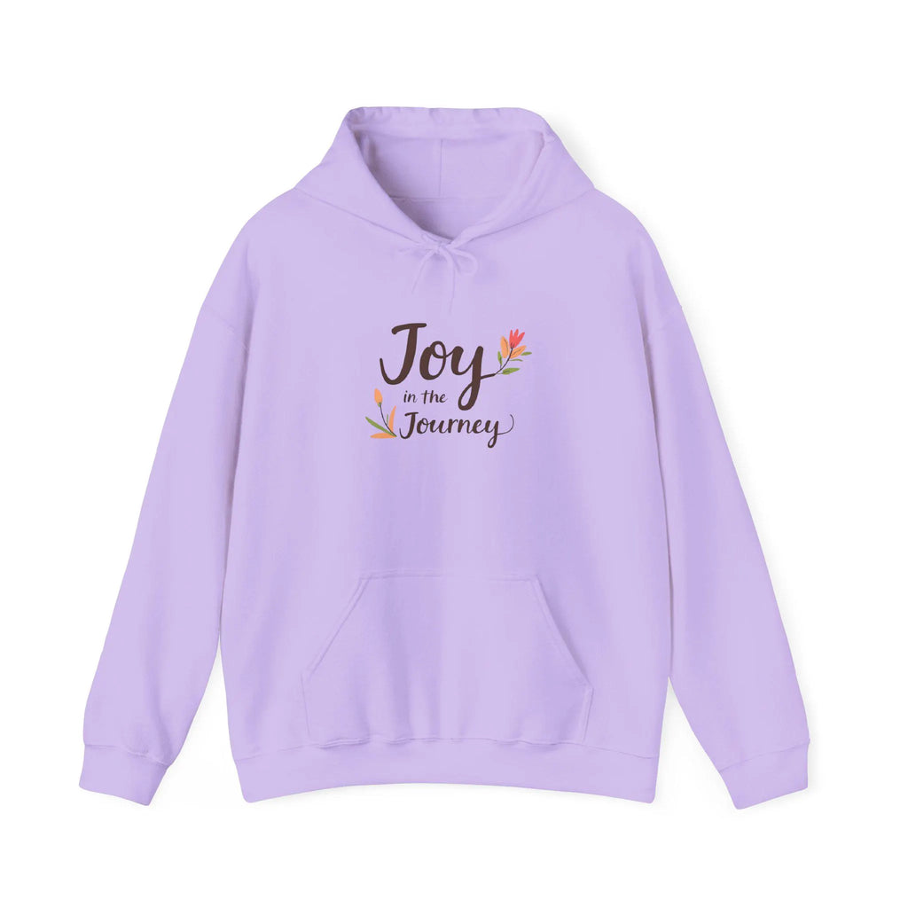 Joy in the Journey Hooded Cozy Unisex Cotton-Blend Hoodie