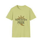 Homegrown Pride T-Shirt Soft Ring-Spun Cotton, Eco-Friendly Tee