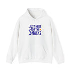 Just Here for the Snacks Hoodie Unisex Food Lover