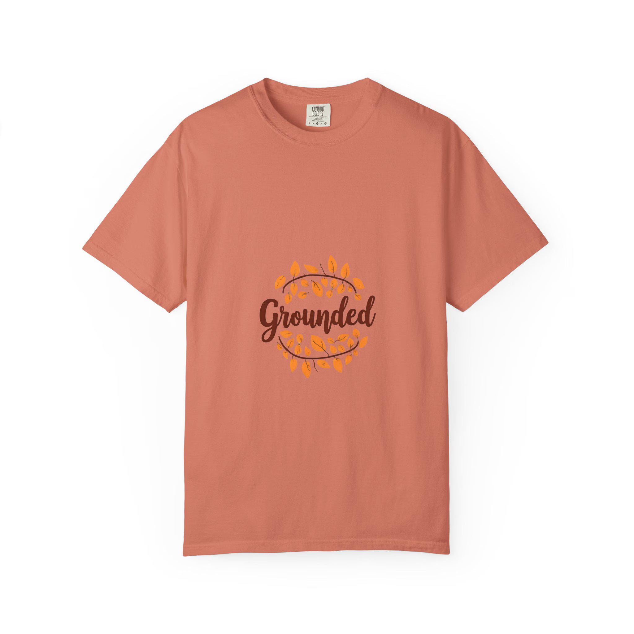 Grounded Garment-Dyed T-Shirt Unisex Cozy Fall Vibe
