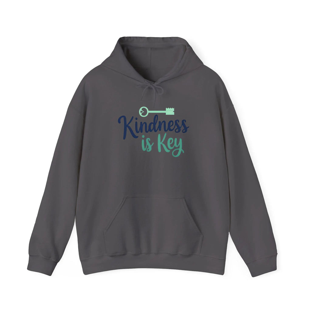 Kindness is Key Hoodie Cozy Unisex , Inspirational Apparel