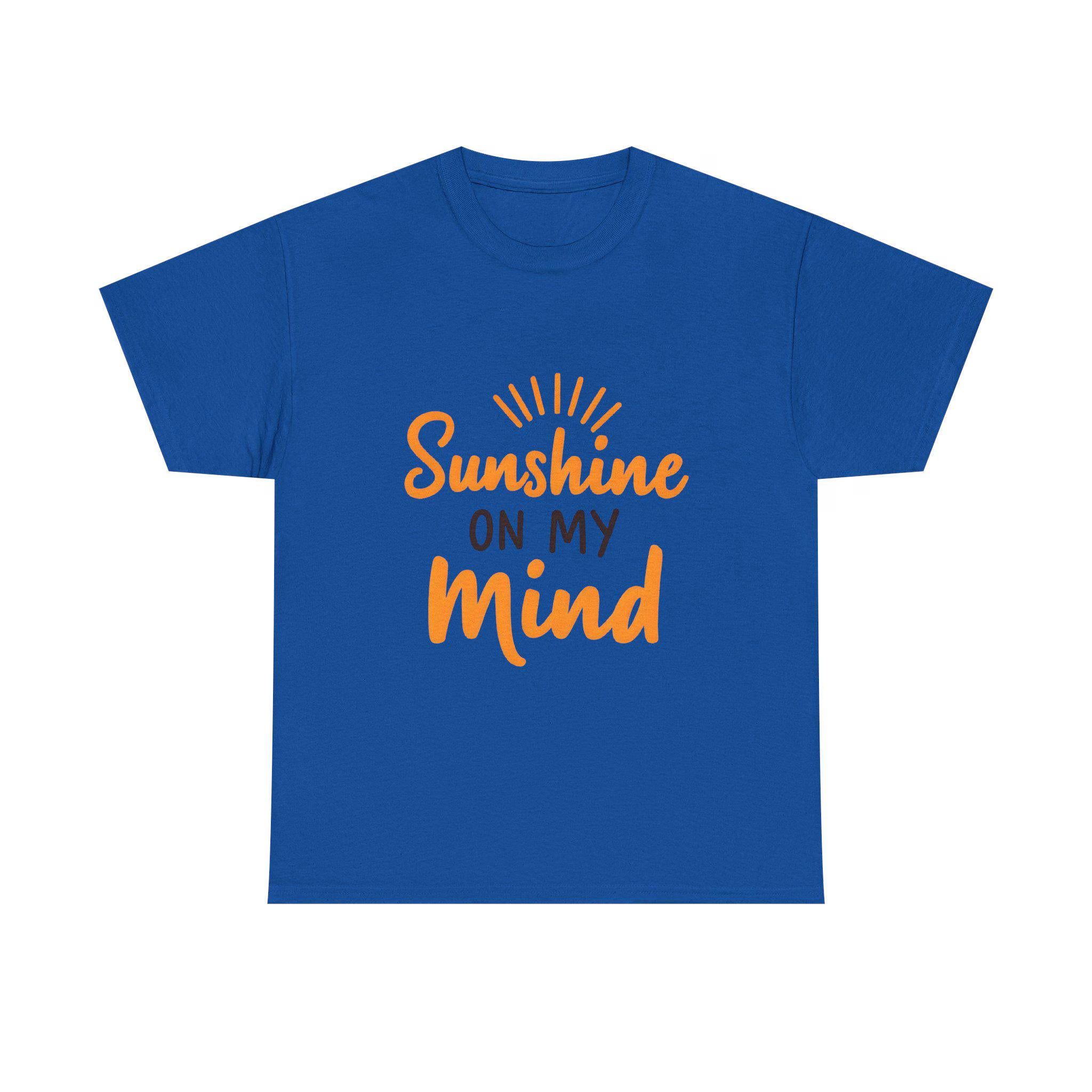 Sunshine on My Mind T-Shirt Unisex Heavy Cotton Tee, Summer Vibes