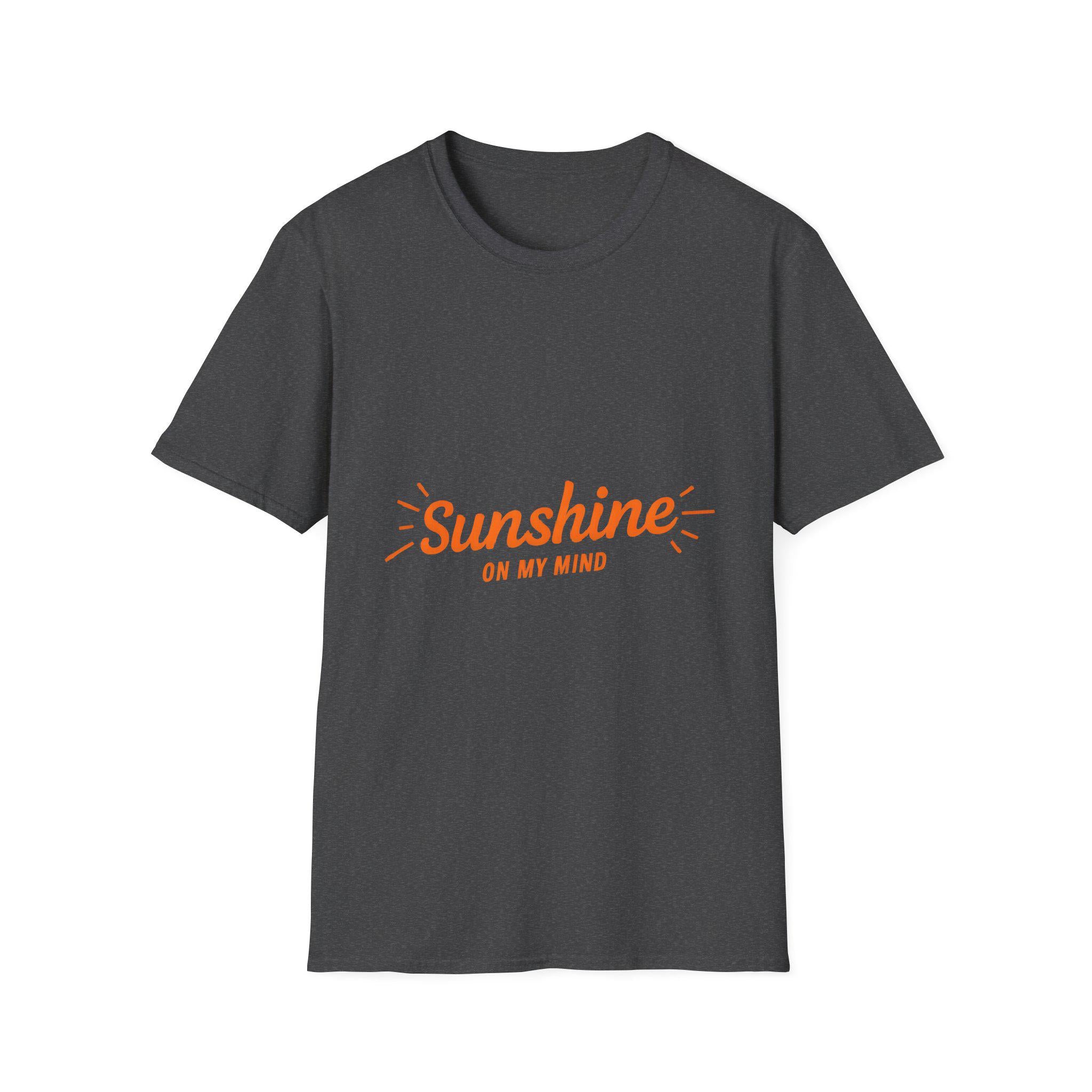 Sunshine On My Mind T-Shirt Summer Vibes Graphic Tee