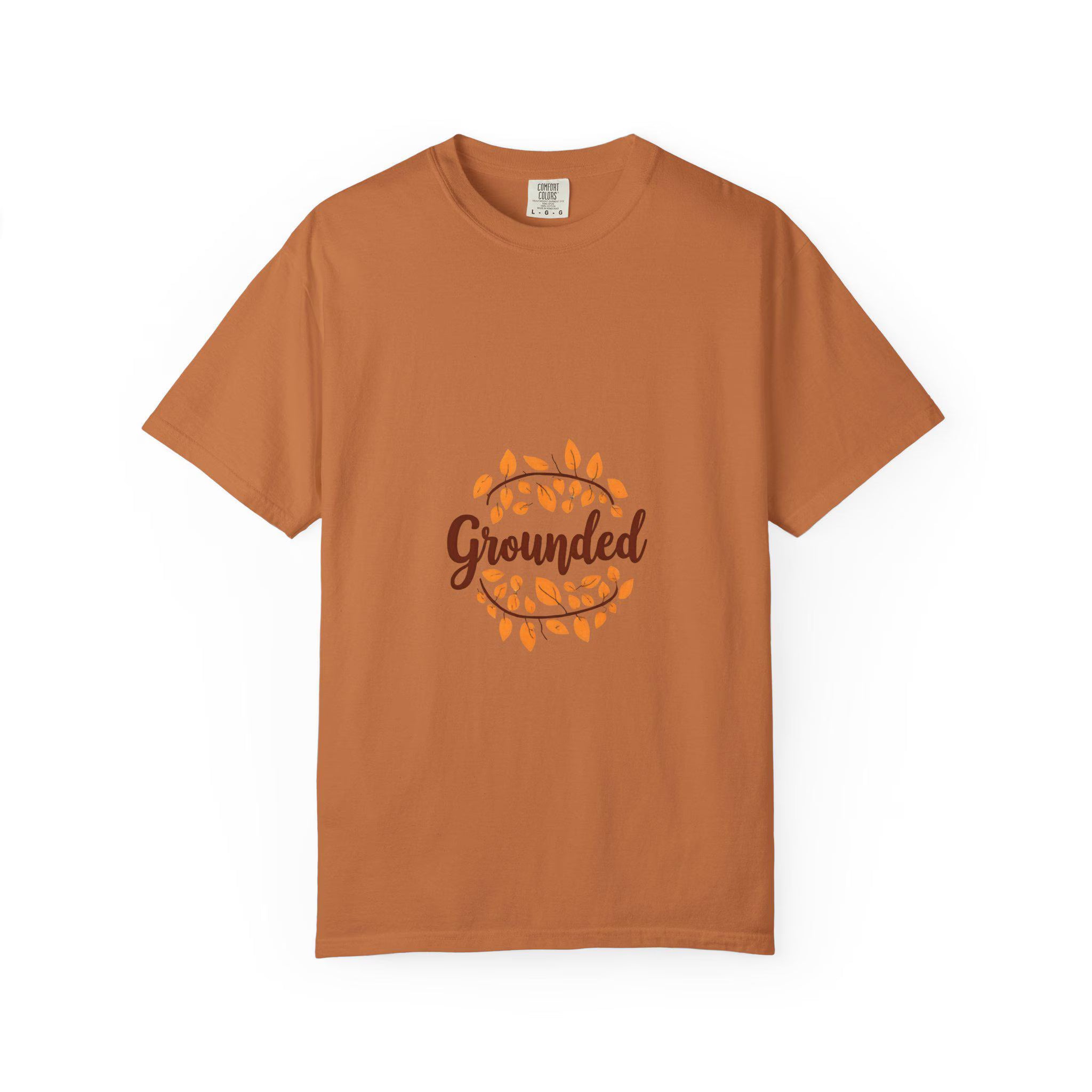Grounded Garment-Dyed T-Shirt Unisex Cozy Fall Vibe